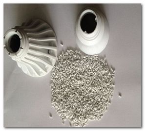 white High Thermally Heat Conducting Materials thermal conductive plastic 0.8W/MK Electric Insulation