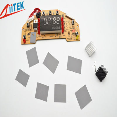 Grey Insulation Sheet Thermal Condcutive And Electric Insolating Pad 1.6W/MK For Car Battery & Power Supply