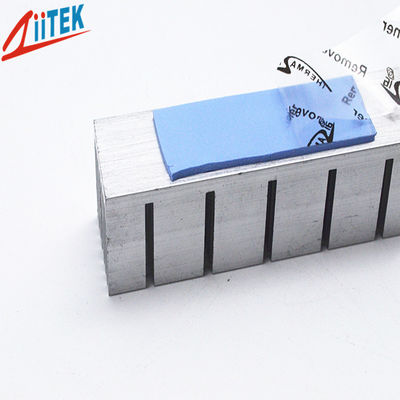 أزرق 3.2W / mk حراريا Gap حشوة وسادة سيليكون مع 40 SHORE00 ، Tem: -50 إلى 200 ℃